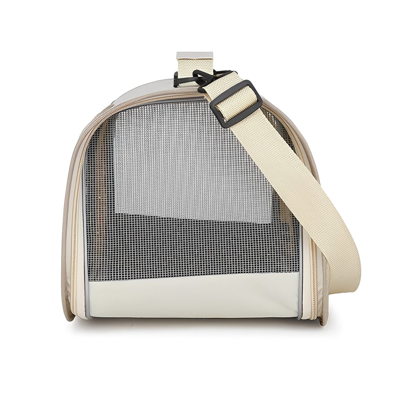 Transportín para perros y gatos pequeños- Bolsa de viaje cómoda y segura con cremallera.